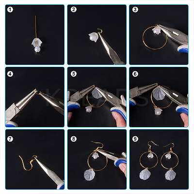 DIY Bohemia Earring Making Kit DIY-AR0003-03-1
