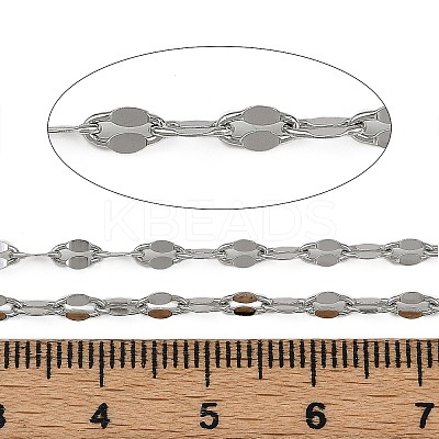 304 Stainless Steel Dapped Chains CHS-S011-01B-P-1