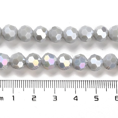 Opaque Glass Beads Stands LS-EGLA-A035-P8mm-B22-1