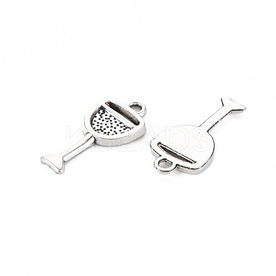 Tibetan Style Alloy Pendants TIBEP-N011-009-1