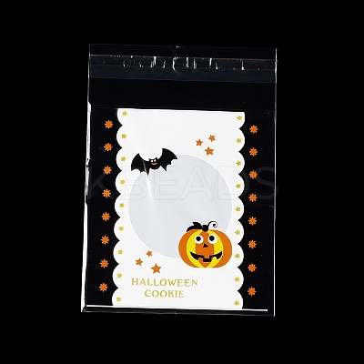 Halloween Theme Plastic Bakeware Bag OPP-Q004-01D-1