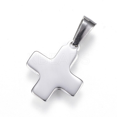 Tarnish Resistant 304 Stainless Steel Charms X-STAS-H329-99P-1