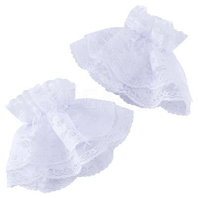 2 Pairs Cute Orangaz Oversleeves AJEW-GF0008-38A-1