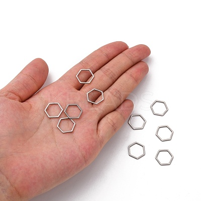 Non-Tarnish 304 Stainless Steel Linking Ring X-STAS-S079-26A-1