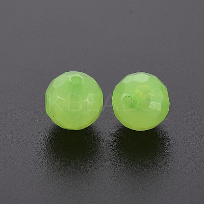 Imitation Jelly Acrylic Beads MACR-S373-97B-E06-1