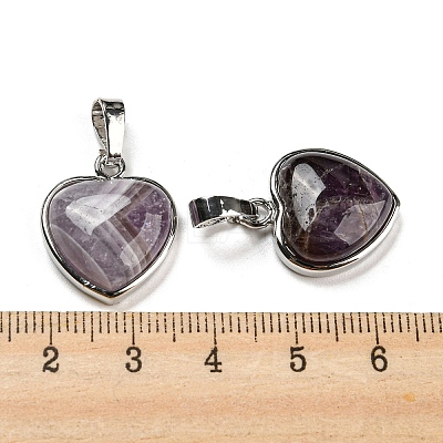Natural Amethyst Pendants G-I358-A18-1