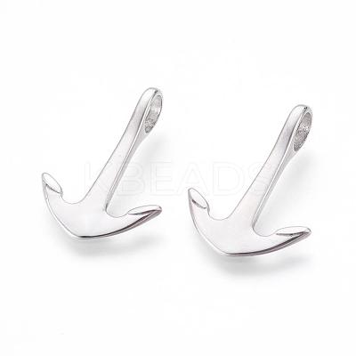 Tarnish Resistant 304 Stainless Steel Pendants STAS-A032-115P-1