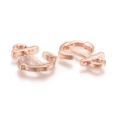 Anchor Brass Pendants ZIRC-F022-64-1