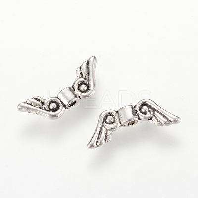 Tibetan Style Alloy Beads TIBEB-Q067-29AS-RS-1