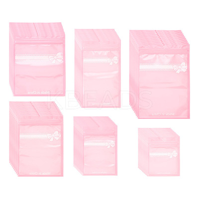 60Pcs 6 Styles Plastic Packaging Resealable Bags OPP-TA0001-07-1