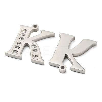 304 Stainless Steel Pendants STAS-L022-157P-E-1