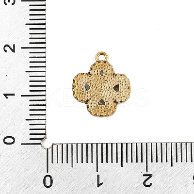 304 Stainless Steel Rhinestone Pendants STAS-E547-06A-G-1