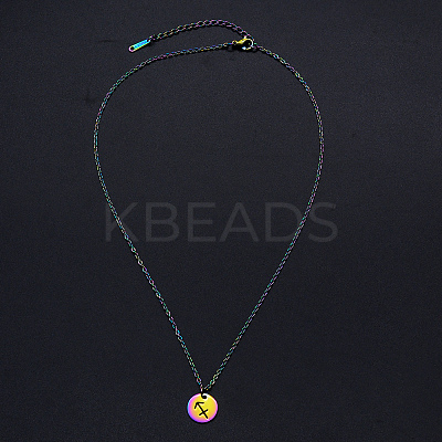 201 Stainless Steel Pendants Necklaces LS-NJEW-S105-JN627-9-1