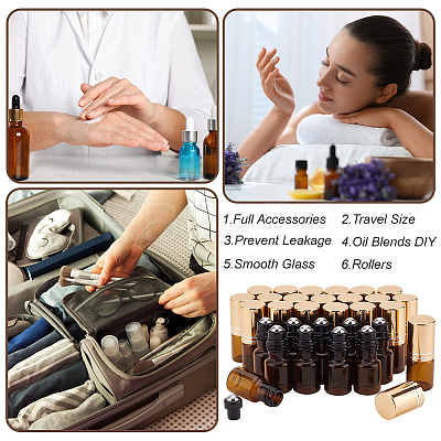 Roller Ball Bottles Kits DIY-BC0013-39-1