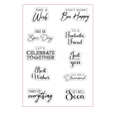 Clear TPR Stamps PW-WG448C6-01-1