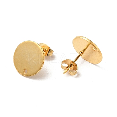 201 Stainless Steel Stud Earring Findings STAS-D244-25G-A-1