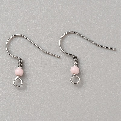 304 Stainless Steel Earring Hooks STAS-WH0027-64P-01-1