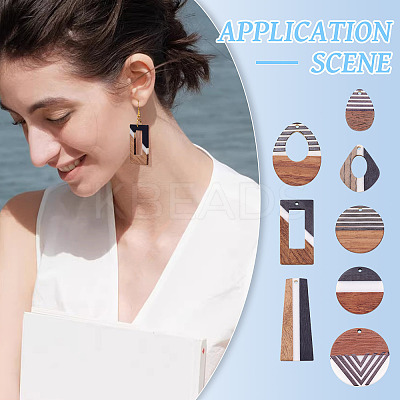 Dangle Earrings DIY Making Kit DIY-BY0001-17-1