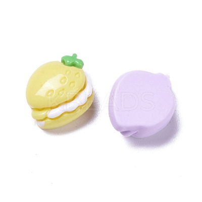 Opaque Cute Resin Decoden Cabochons RESI-B024-01E-1