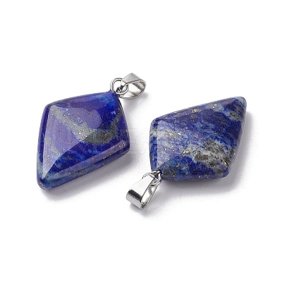 Natural Lapis Lazuli Pendants G-C110-03A-P-1