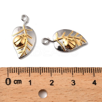 304 Stainless Steel Pendants STAS-Z145-01GP-01-1