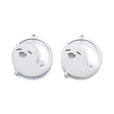 Non-Tarnish 201 Stainless Steel Pendant STAS-B027-14P-1