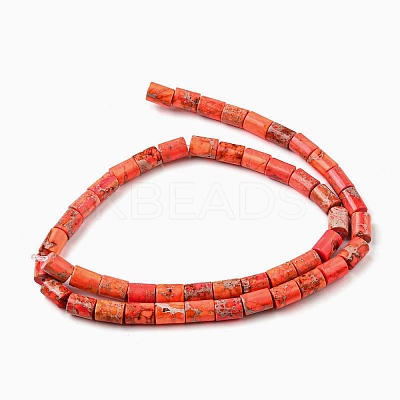 Natural Imperial Jasper Bead Strands G-P444-04B-1