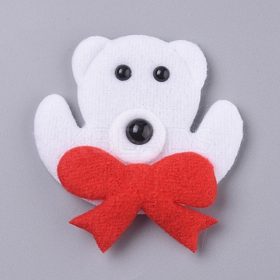 Bear Shape Christmas Cupcake Cake Topper Decoration DIY-I032-03-1