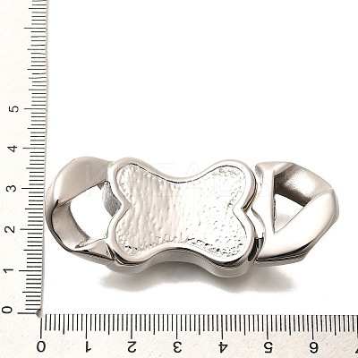 304 Stainless Steel Magnetic Clasps STAS-R140-16P-01-1