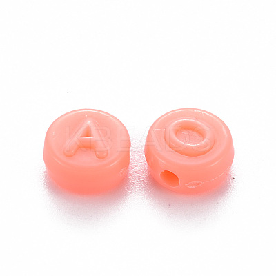 Opaque Acrylic Beads X-MACR-S373-28A-1
