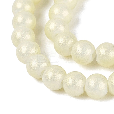 Baking Paint Glass Pearl Beads Strands LS-DGLA-ZX001-05B-04-1