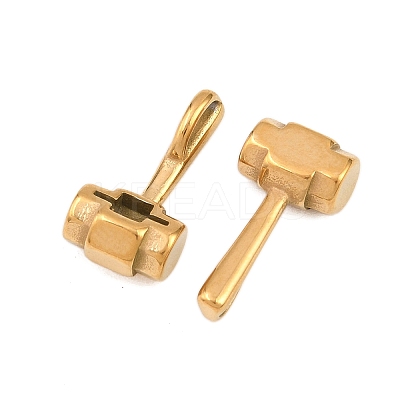 304 Stainless Steel Pendants STAS-H241-04G-1
