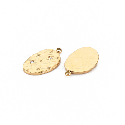 Ion Plating(IP) 304 Stainless Steel Pendants STAS-N097-150LG-1