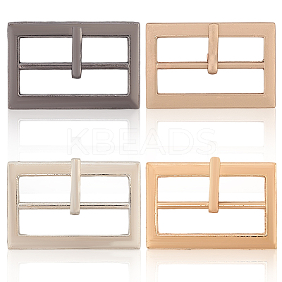 20Pcs 4 Colors Alloy Belt Buckles FIND-CL0001-36A-1