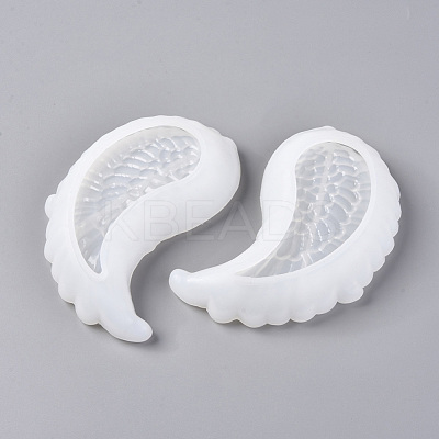 Angel Wing Jewelry Tray Silicone Molds X-DIY-WH0162-84-1