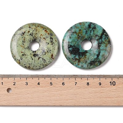 Natural African Turquoise(Jasper) Pendants G-F524-H06-1