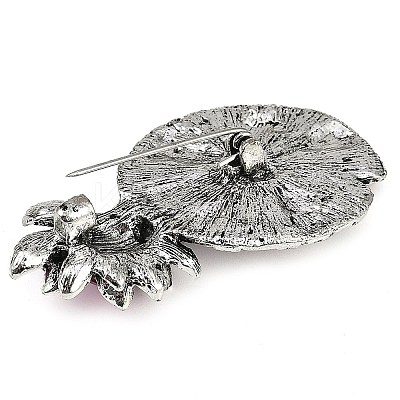 Zinc Alloy Colorful Rhinestone Brooch LS-JEWB-U011-03AS-02-1