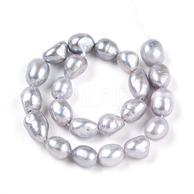 Natural Cultured Freshwater Pearl Beads Strands PEAR-N014-06G-02-1