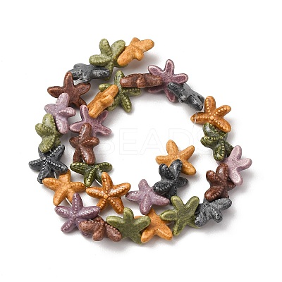 Vintage Handmade Porcelain Beads Strands PR-CBAA37B-03F-1