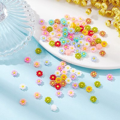 Opaque Resin Cabochons RESI-CJC0012-26G-1