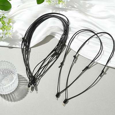 20Pcs 2 Colors Waxed Polyester Cord Necklaces Making NJEW-FS00015-1