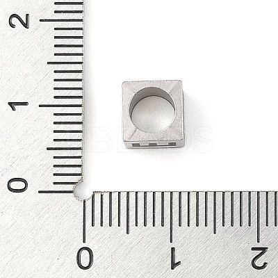 Tarnish Resistant 201 Stainless Steel European Beads LS-STAS-M058-01E-P-1