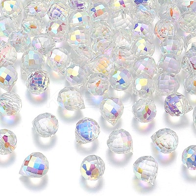 Transparent Glass Charms X1-GLAA-P070-A04-1