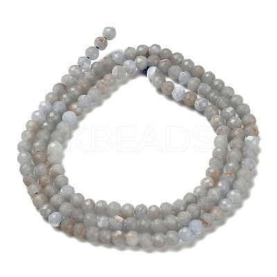 Natural Angelite Beads Strands G-RM2025-16-3mm-1