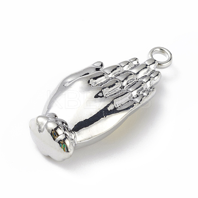 Two Tone Alloy Pendants PALLOY-M206-13P-1