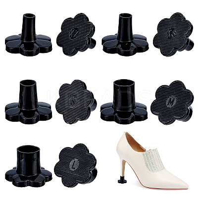 10Sets 5 Style TPU Plastic High Heel Stoppers Protector AJEW-GF0005-21B-1