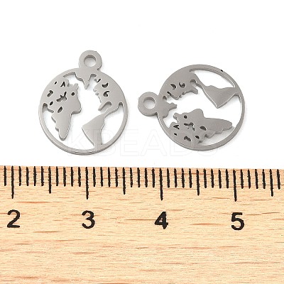 Non-Tarnish 304 Stainless Steel Charms STAS-J042-06P-1
