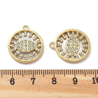 PVD Vacuum Plating 304 Stainless Steel Shell Pendants STAS-R150-10G-1