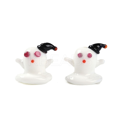 Handmade Lampwork Beads Strands LAMP-P066-05-1