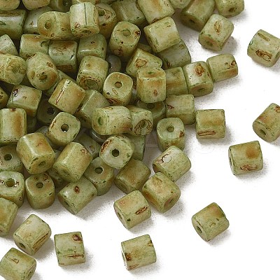 Opaque Colours Glass Seed Beads GL-CBAC3F6-02K-1